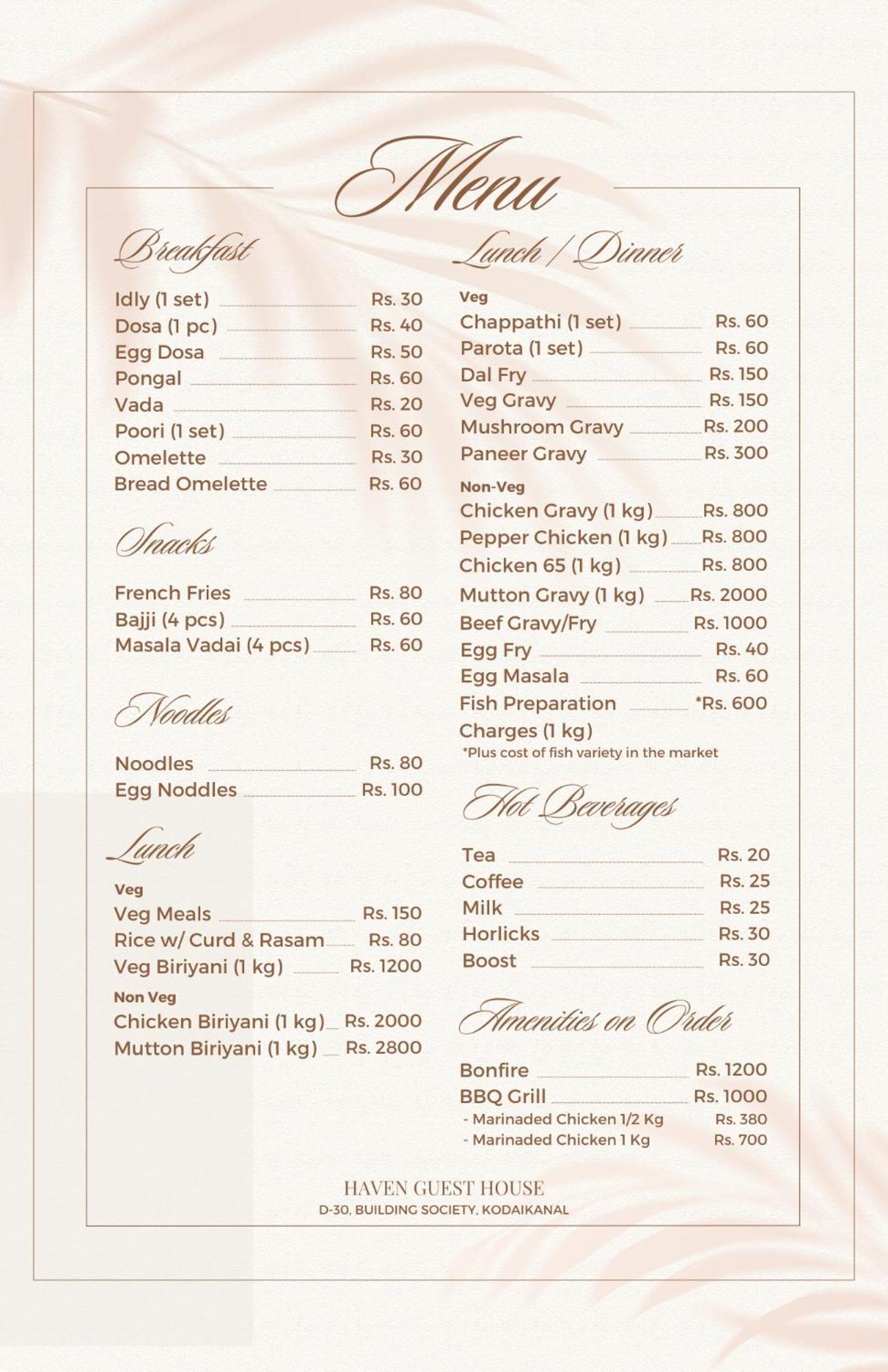 Haven Guest House Kodaikanal Zewnętrze zdjęcie